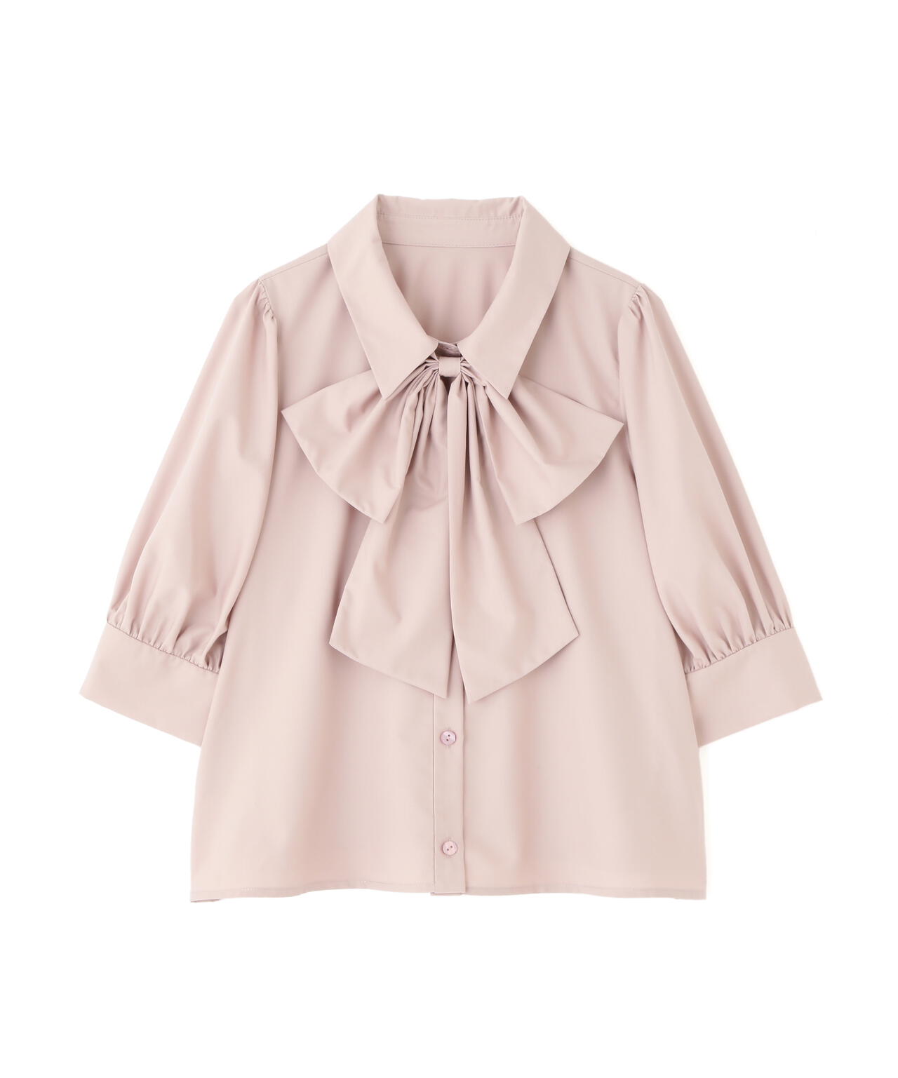 リボンボウタイブラウス