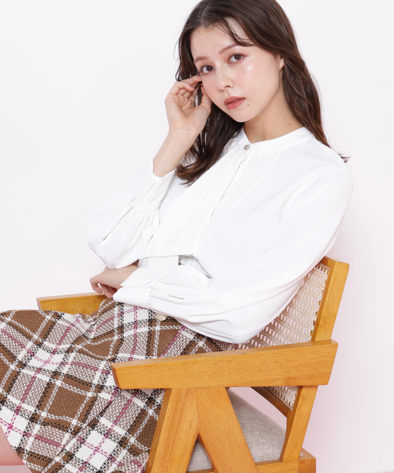 ジル バイ ジル スチュアート（JILL by JILL STUART）/ドレープピンタックブラウス ドレープピンタックブラウス | JILL by JILL STUART（ジル バイ ジル