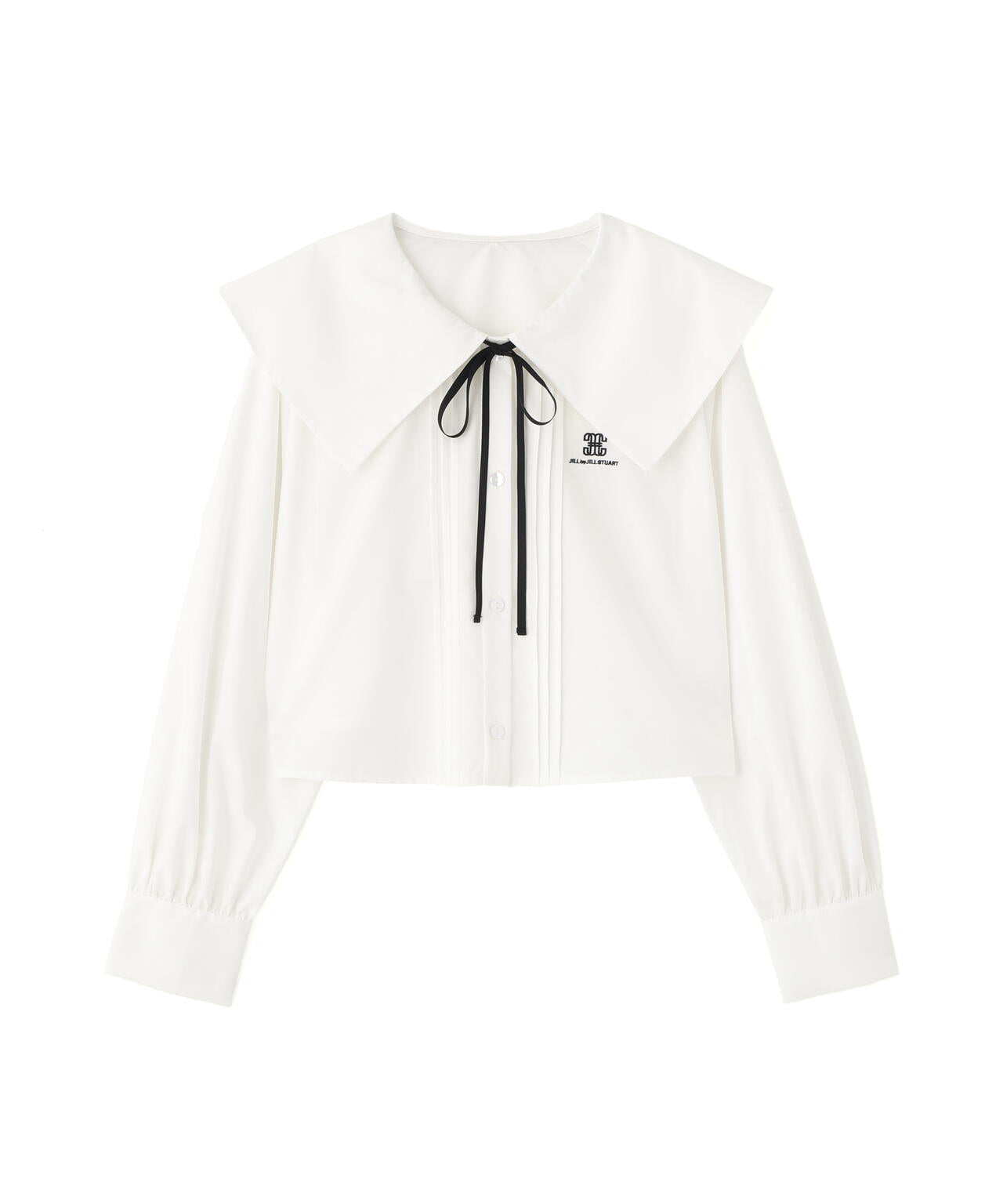 ビッグカラー短丈ブラウス | JILL by JILL STUART（ジル バイ ジル