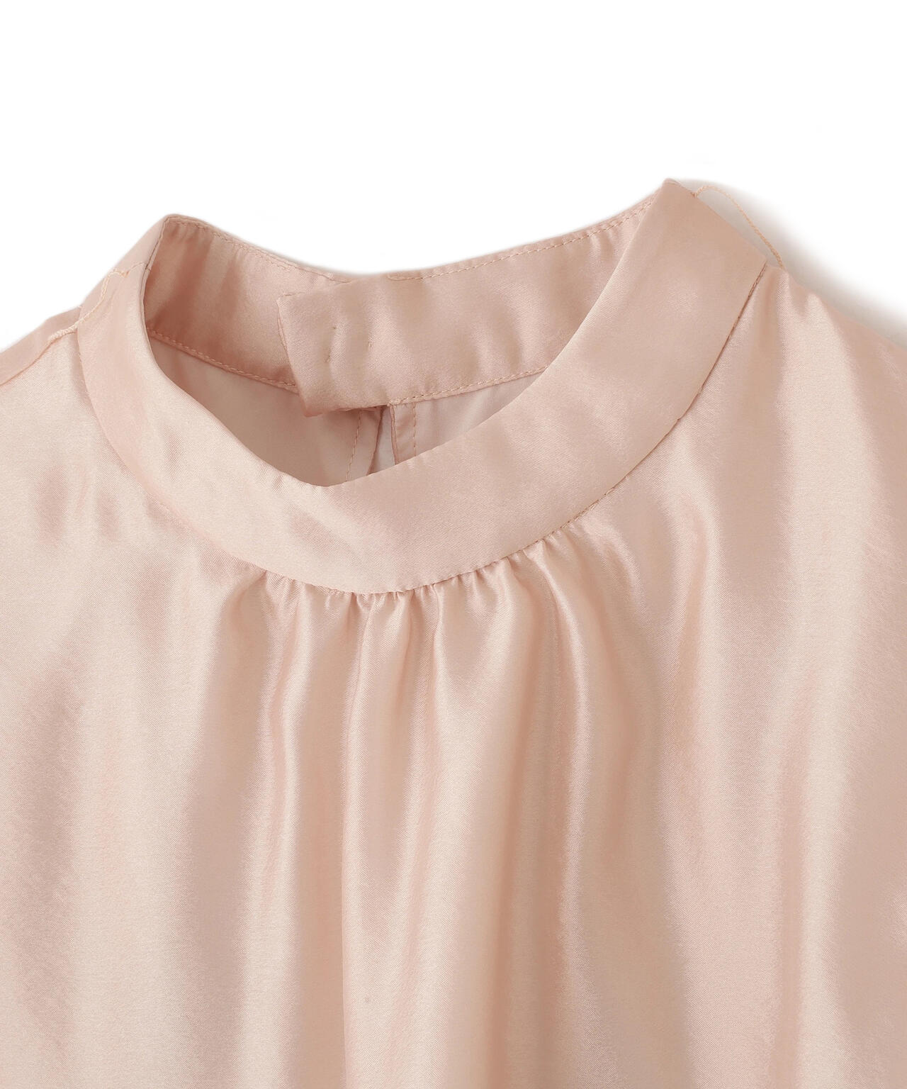 バルーンスリーブボウタイブラウス