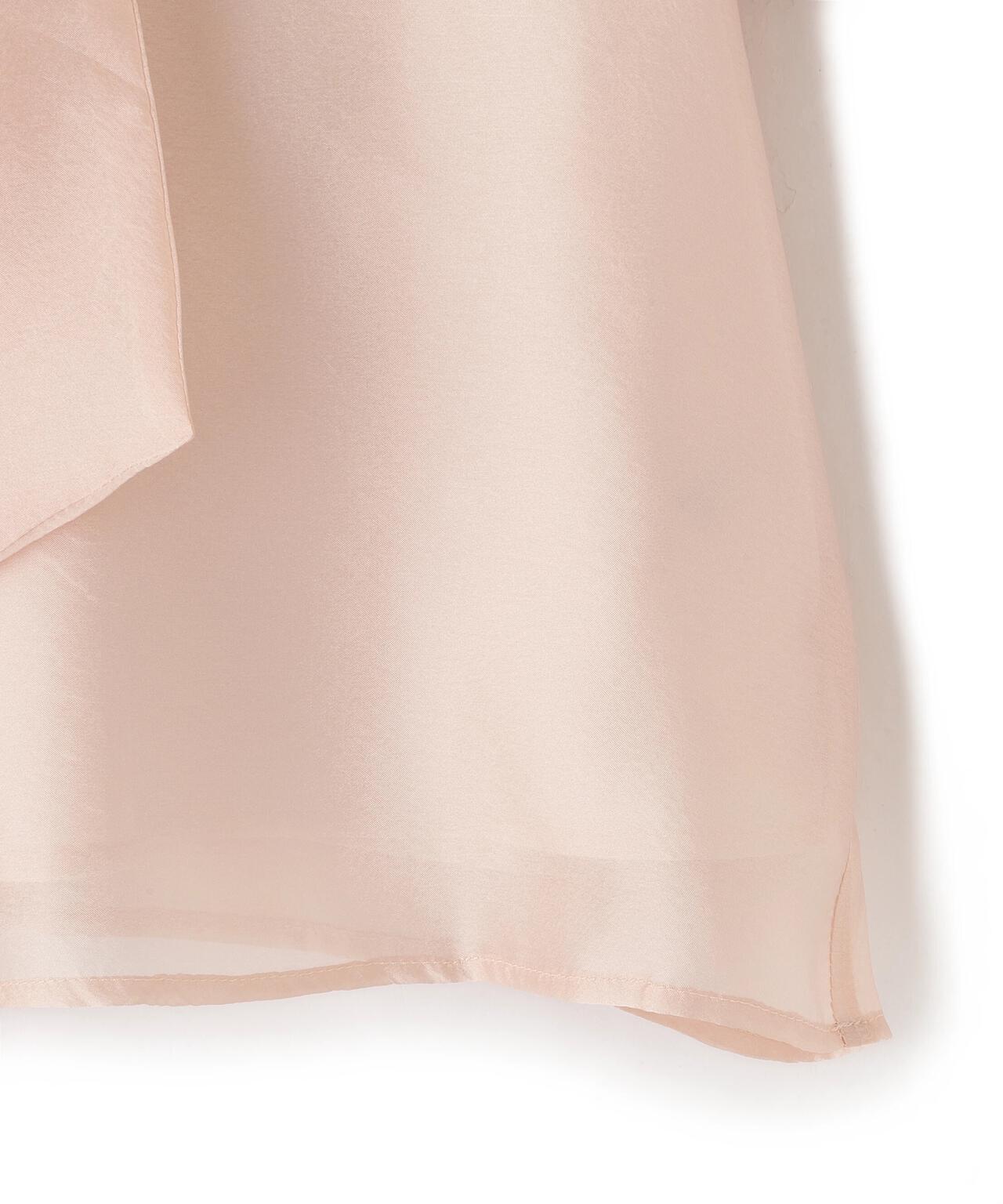 バルーンスリーブボウタイブラウス