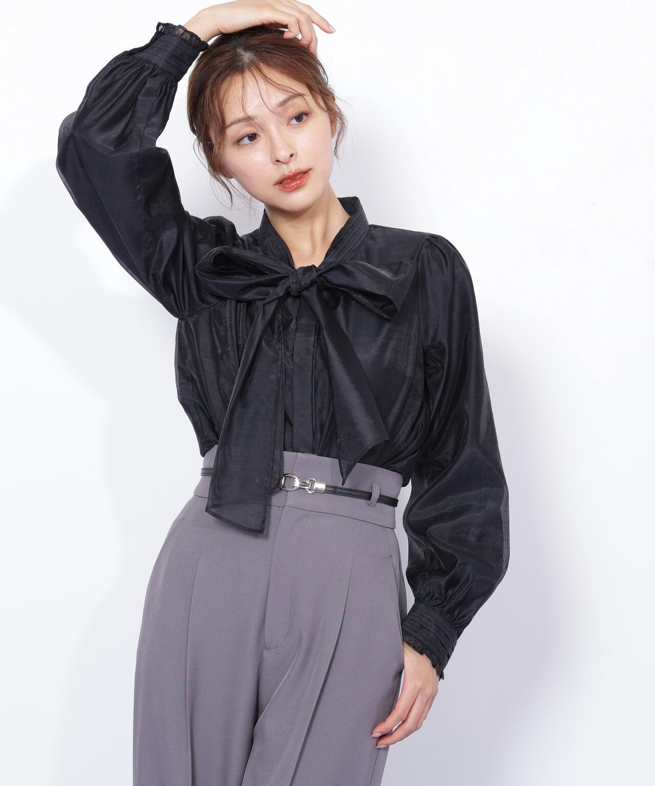 ピンタックビッグリボンブラウス | JILL by JILL STUART（ジル バイ