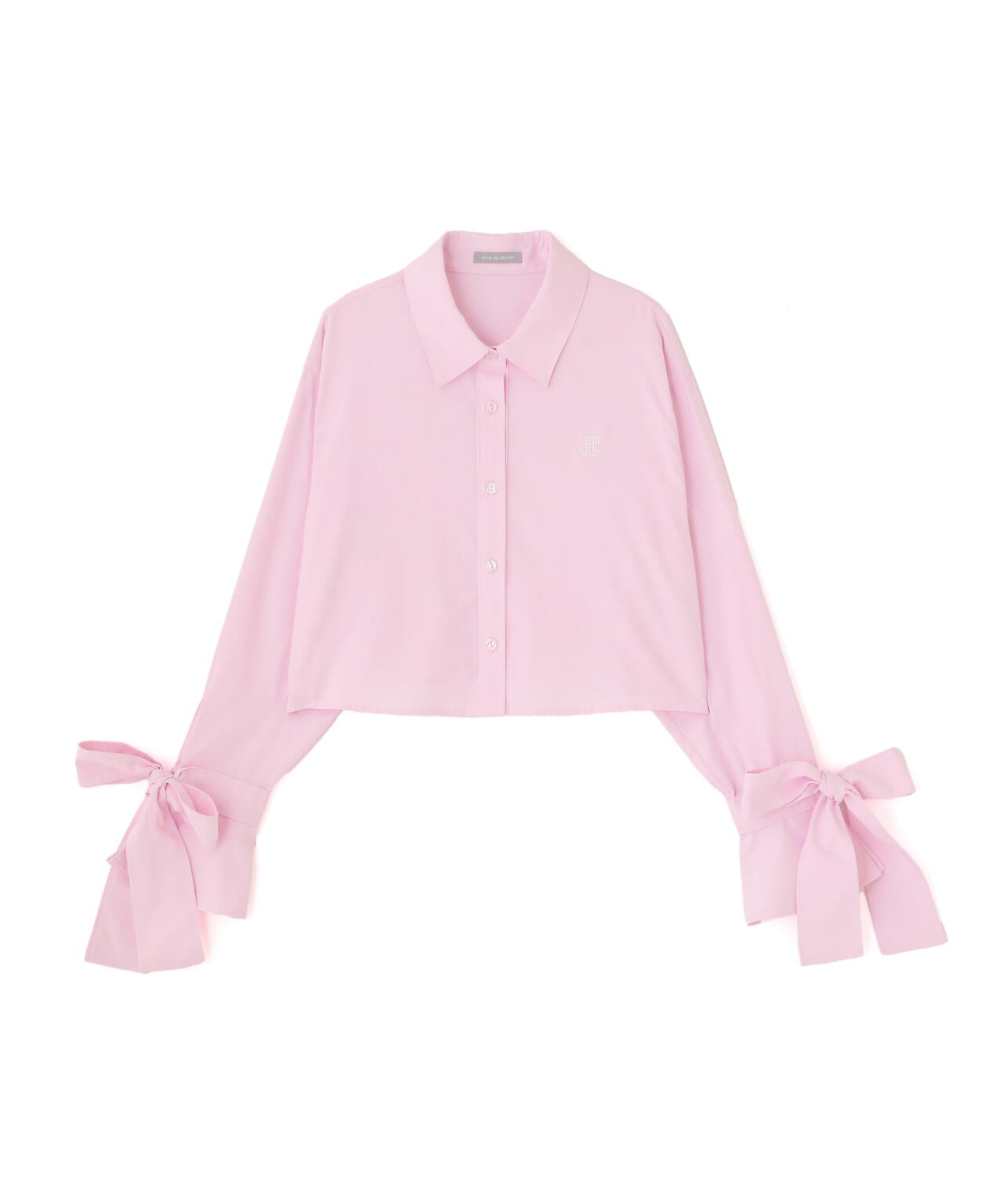 アイコニック袖リボンブラウス