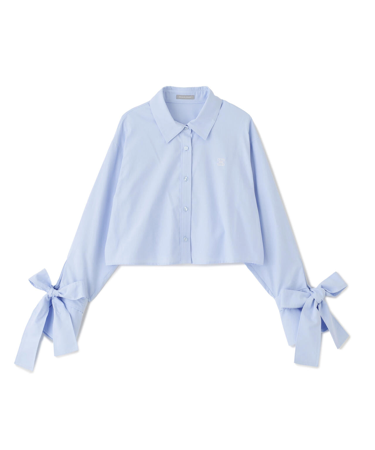 アイコニック袖リボンブラウス