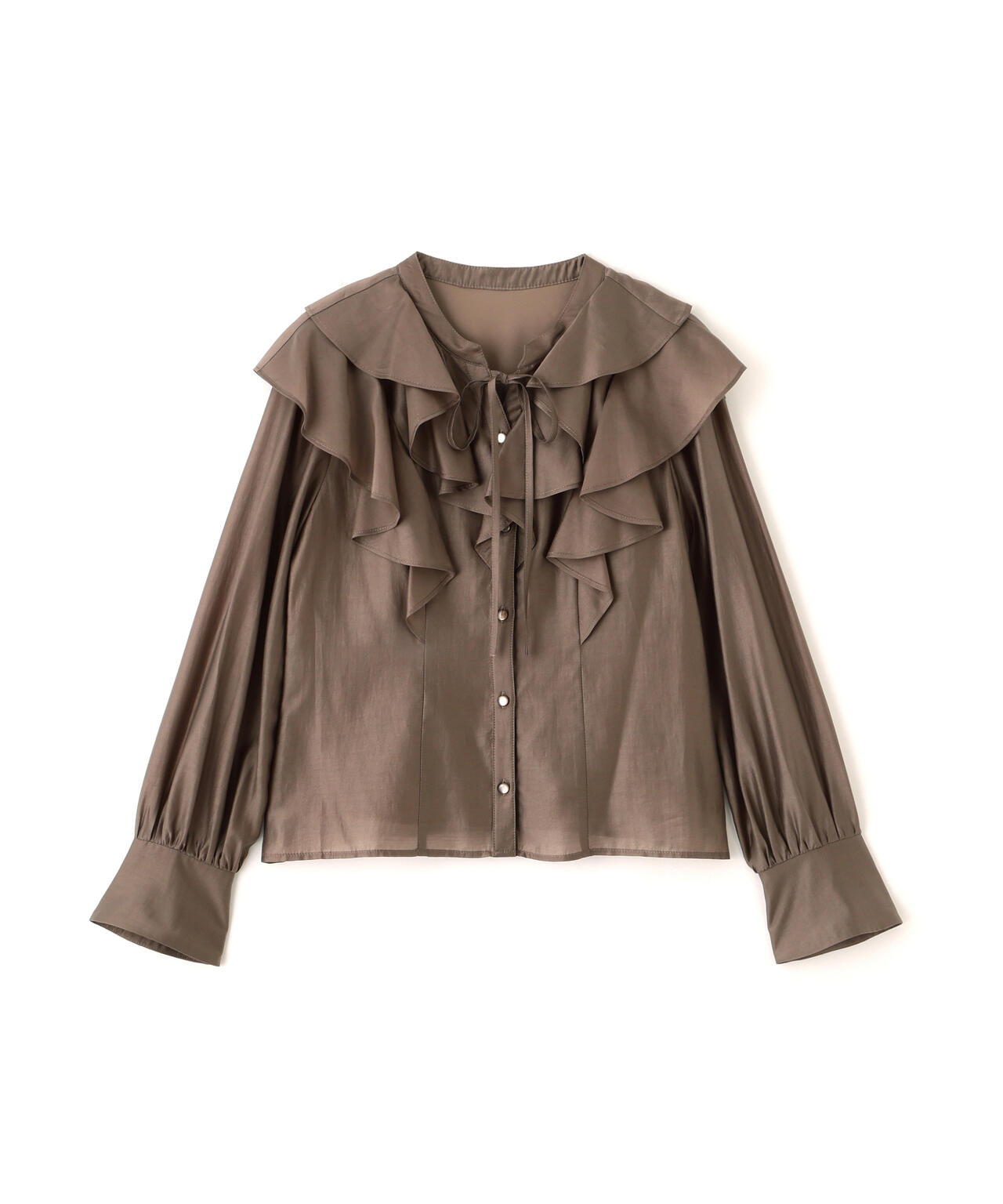 長袖ラッフルブラウス | JILL by JILL STUART（ジル バイ ジル