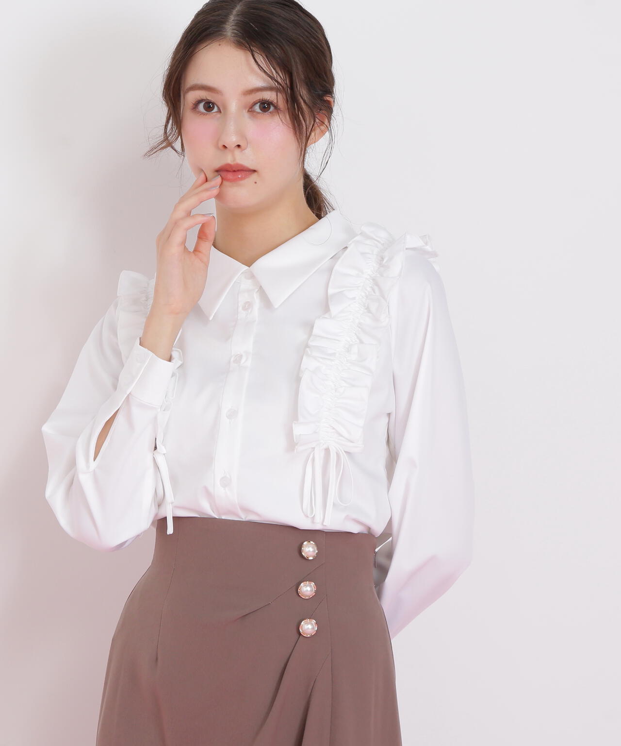 プリルン 12点 ショルダーフリルブラウス | JILL by JILL STUART（ジル バイ