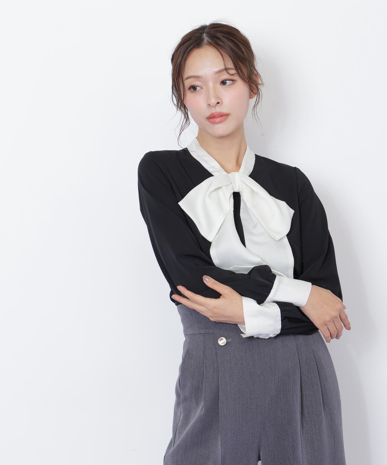 ビッグボウタイブラウス | JILL by JILL STUART（ジル バイ ジル