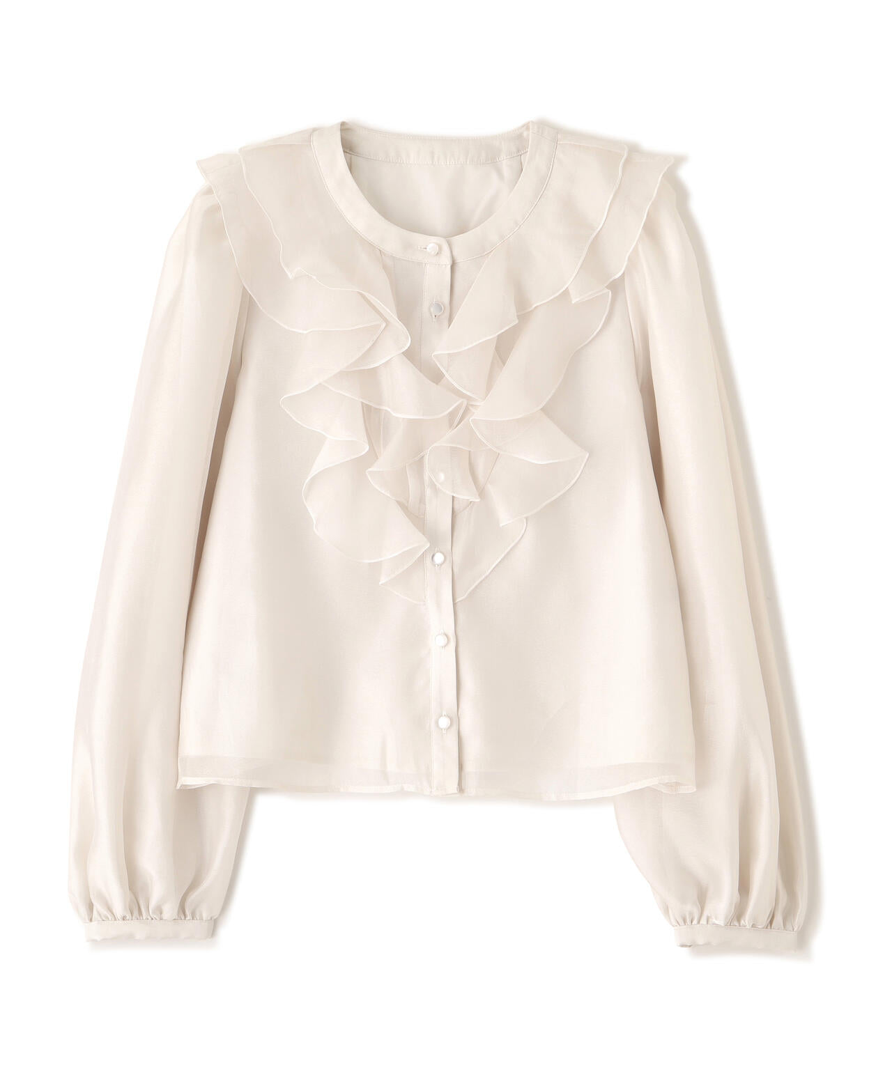 フロントフリルシアーブラウス | JILL by JILL STUART（ジル バイ ジル