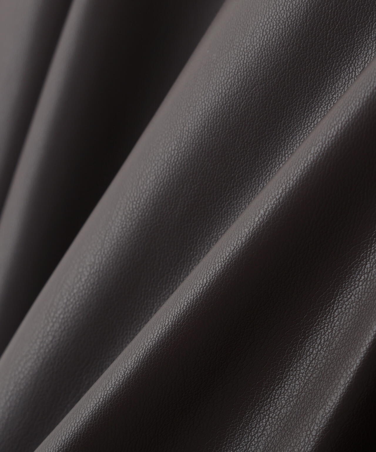 フェイクレザープリーツミニスカート