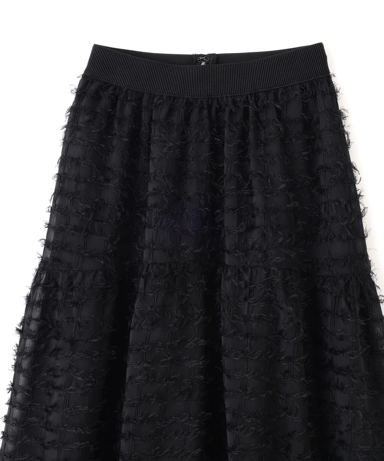 フェザーチェックスカート