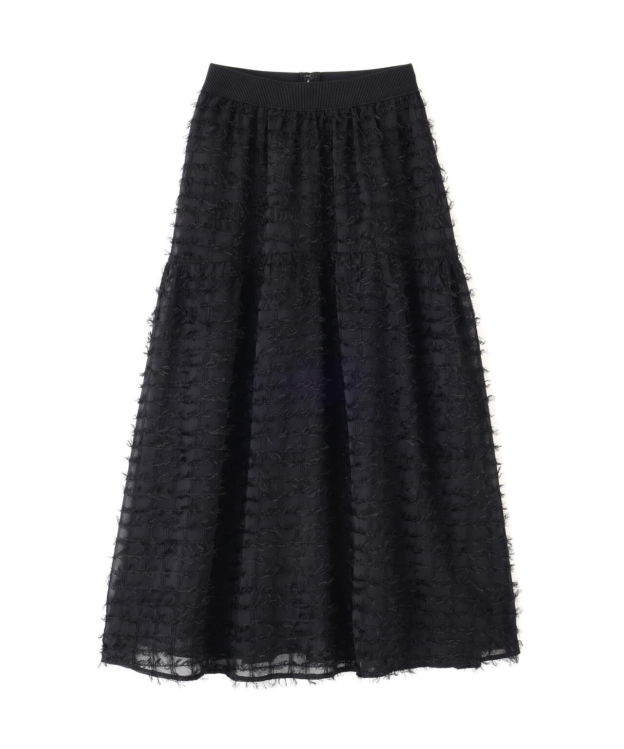 フェザーチェックスカート