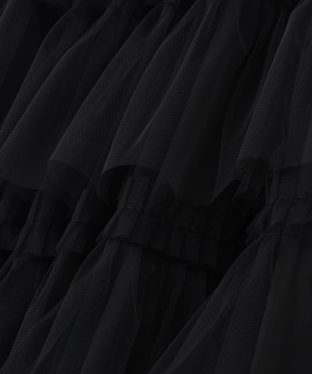 フリルテープティアードスカート