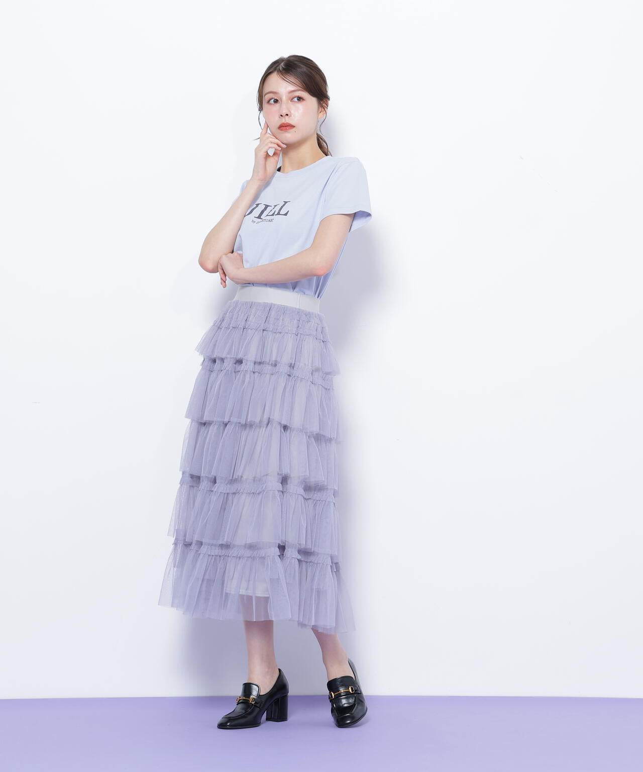 フリルテープティアードスカート | JILL by JILL STUART（ジル バイ