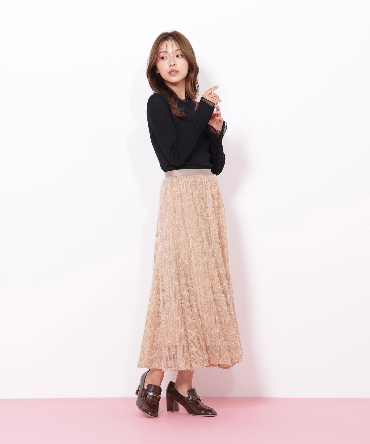 フェザーテープチュールスカート | JILL by JILL STUART（ジル