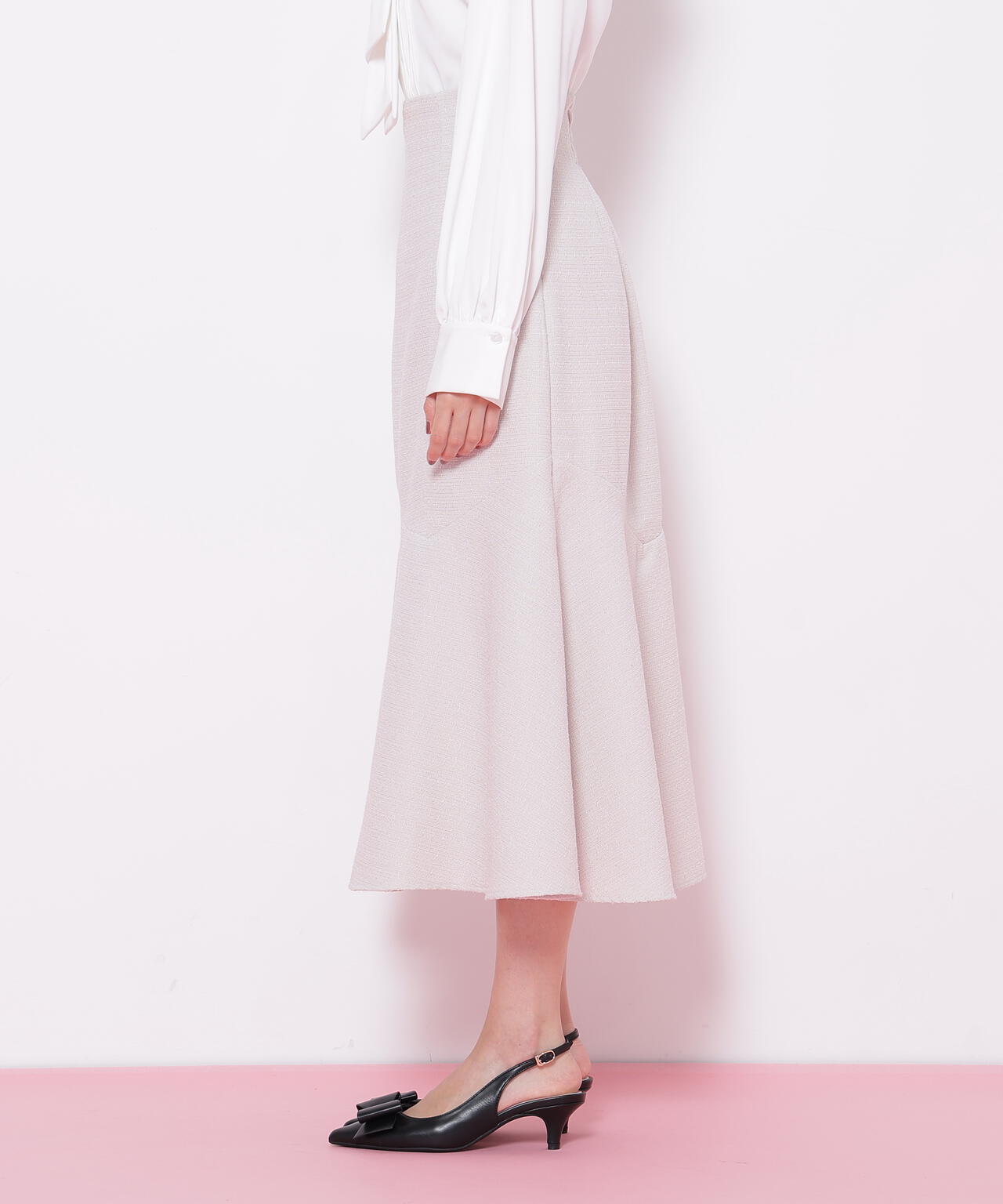 ライトツイードフレアスカート | JILL by JILL STUART（ジル バイ ジル