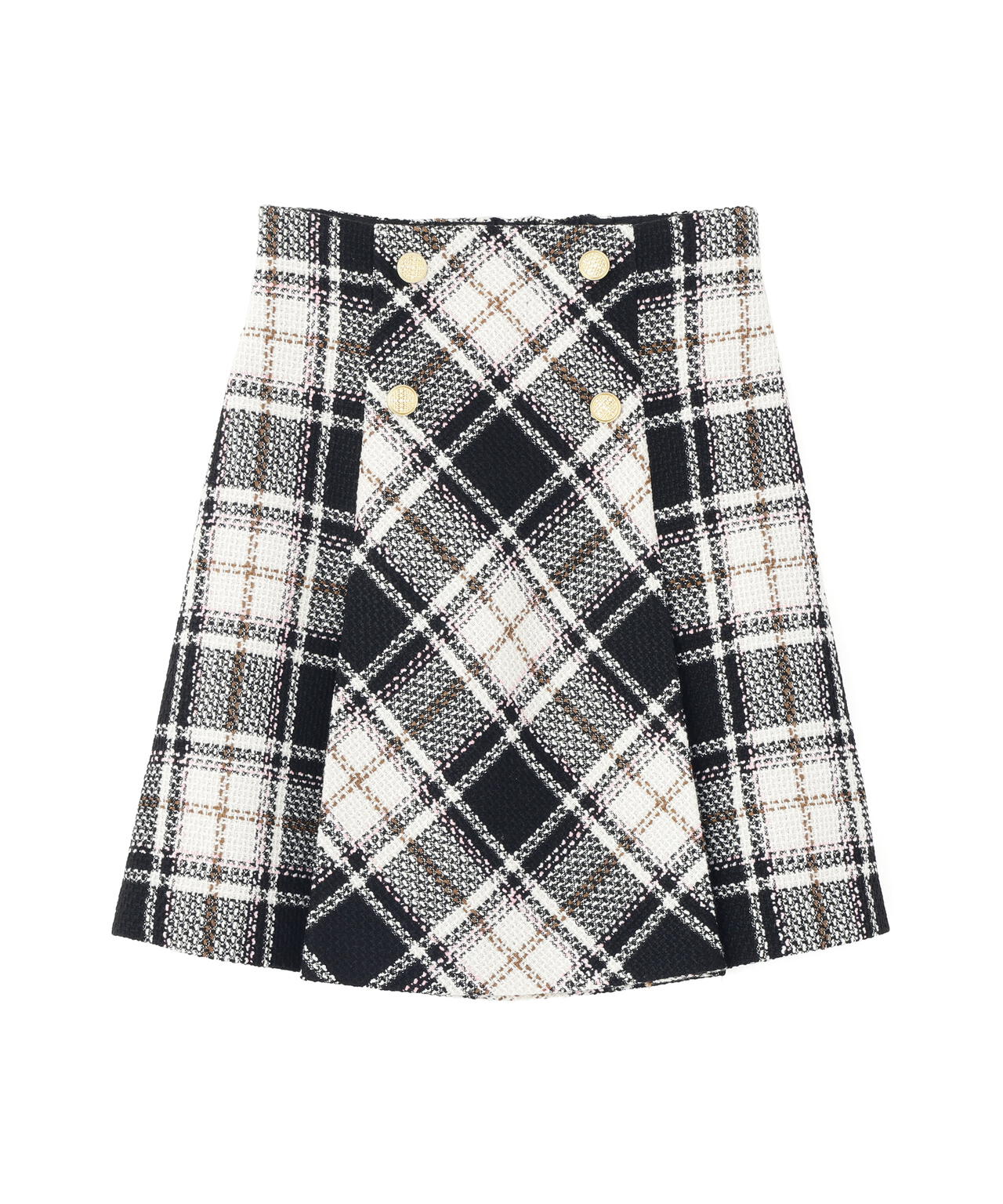 ループヤーンチェックミニスカート | JILL by JILL STUART（ジル バイ