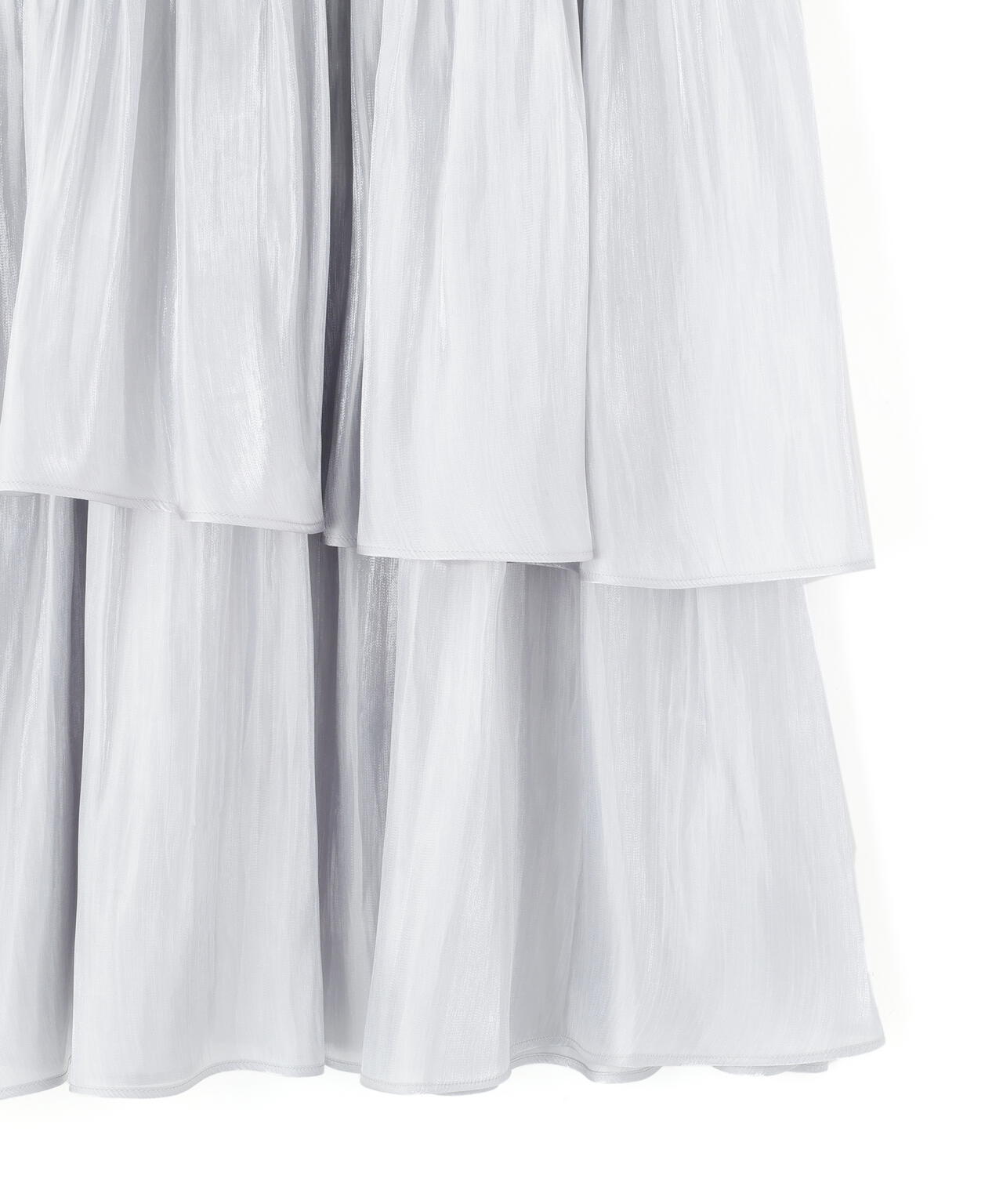 割繊ティアードスカート