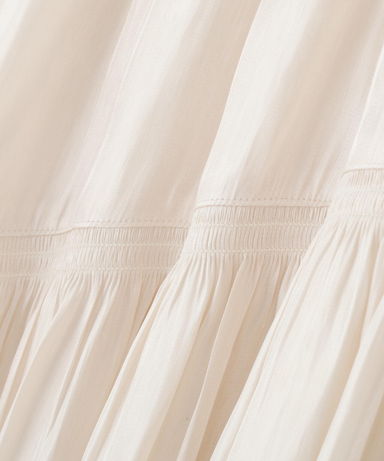 割繊ティアードスカート