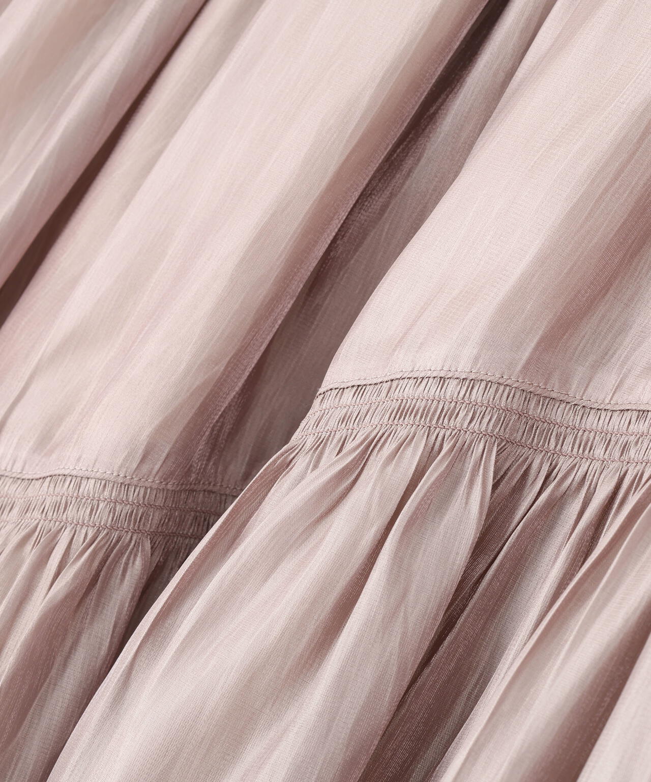 割繊ティアードスカート