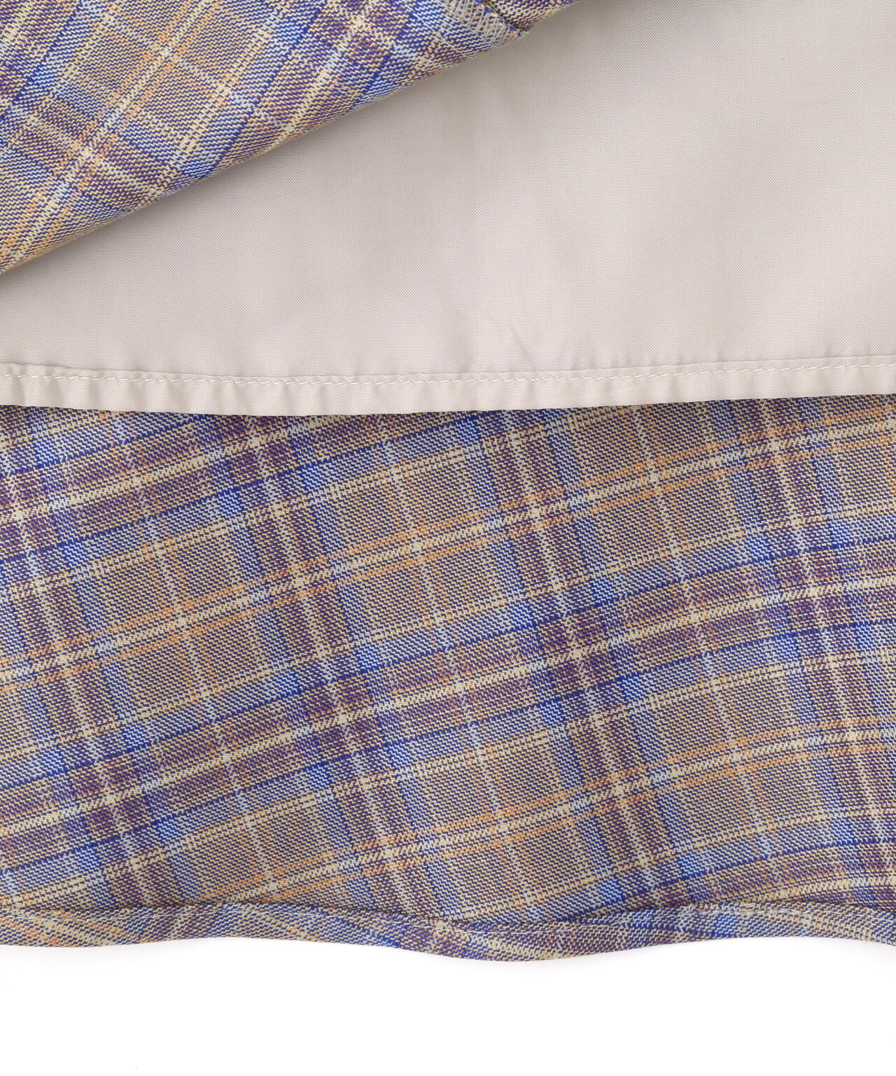 チェックマーメイドスカート