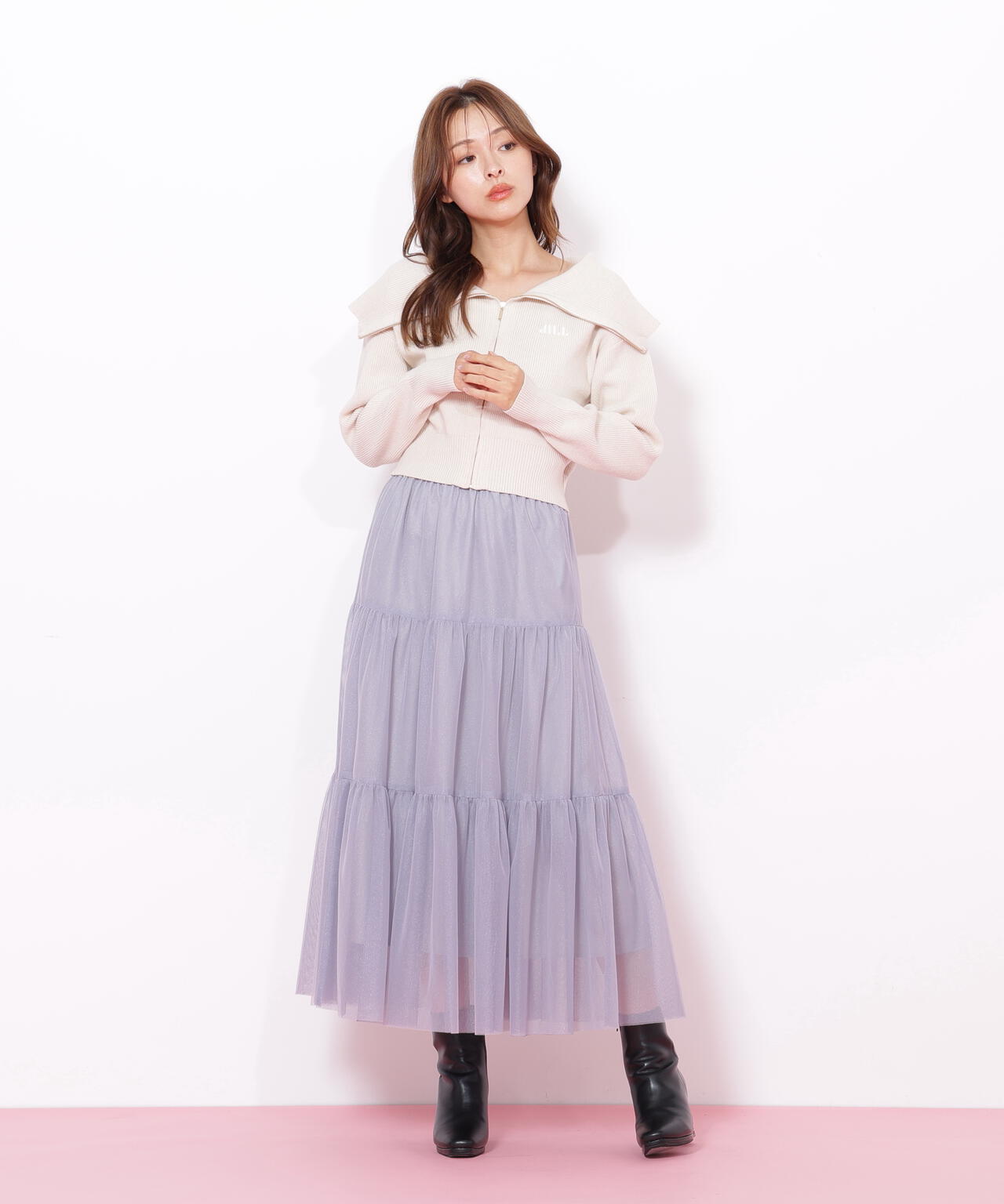 【未使用】Jill by Jill Stuartロングスカート 楽天市場】カラーツイードロングスカート／ジル バイ ジル