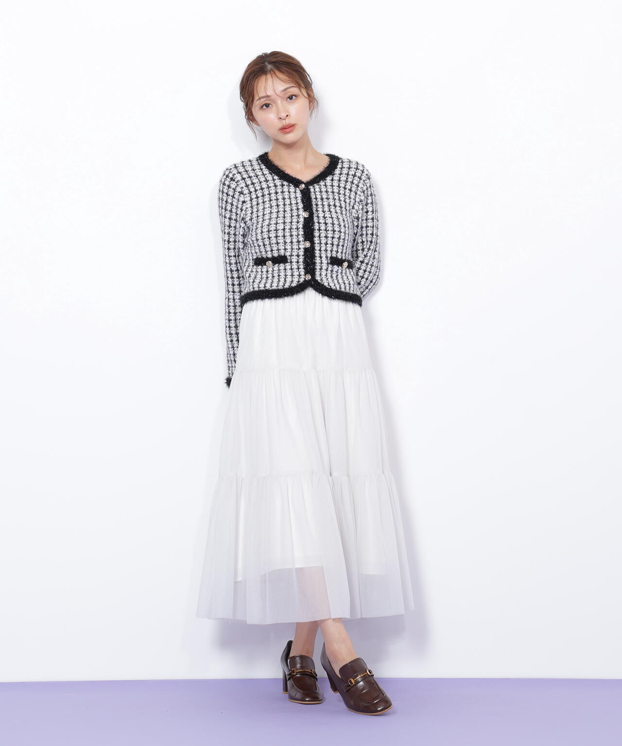 ラメチュールティアードスカート | JILL by JILL STUART（ジル