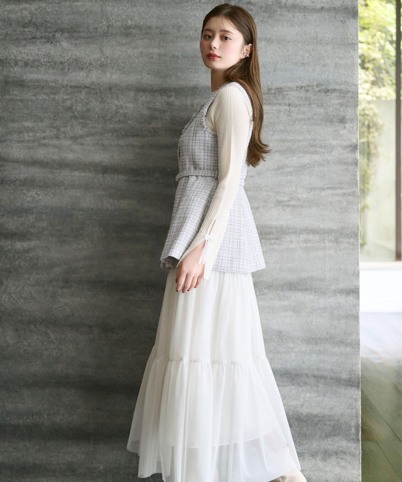 ラメチュールティアードスカート | JILL by JILL STUART（ジル