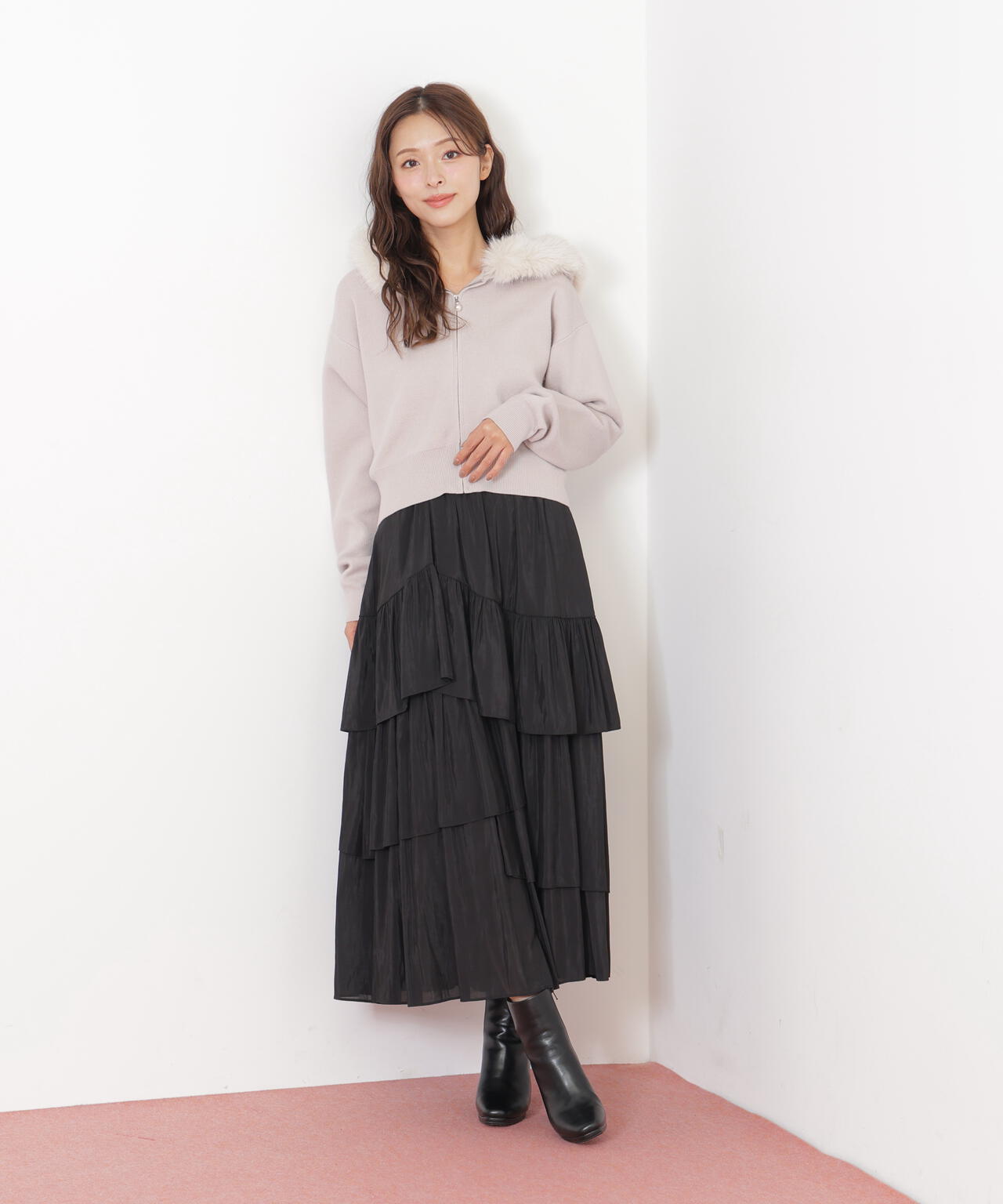 アシメティアードスカート | JILL by JILL STUART（ジル バイ ジル