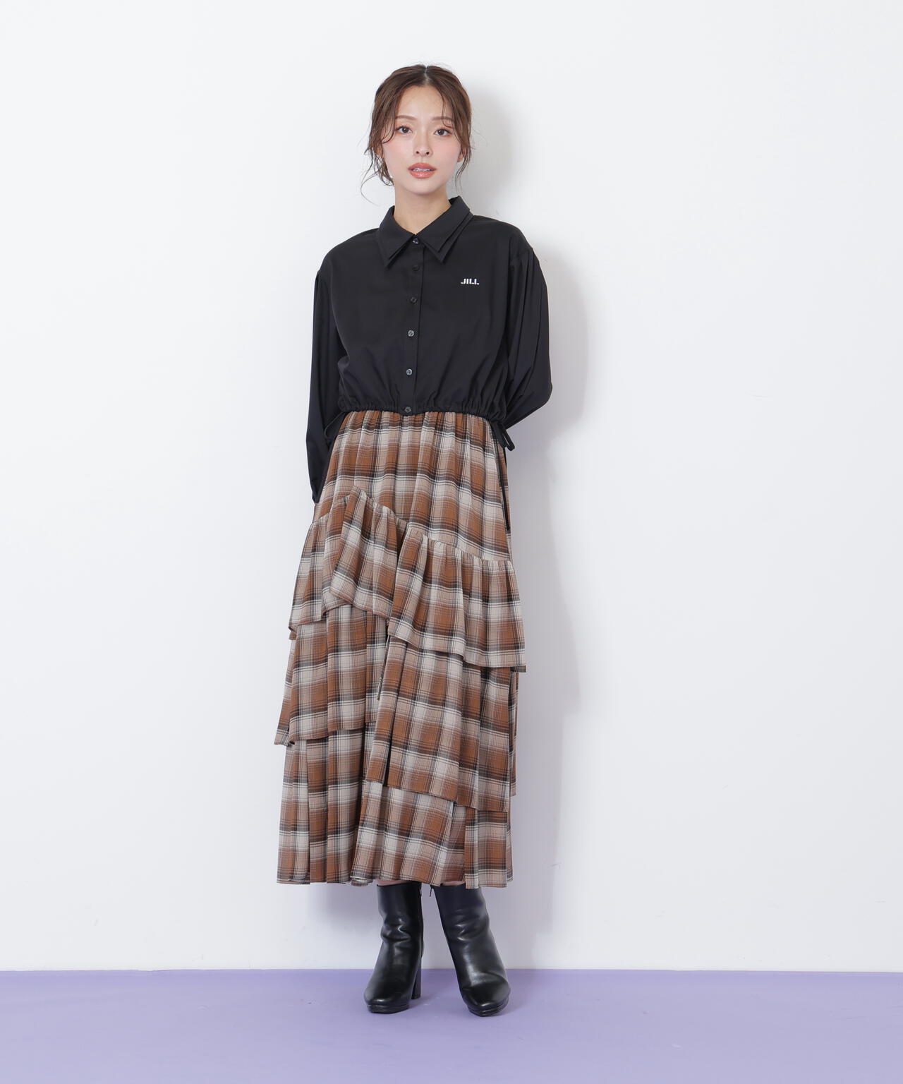 アシメティアードスカート | JILL by JILL STUART（ジル バイ ジル