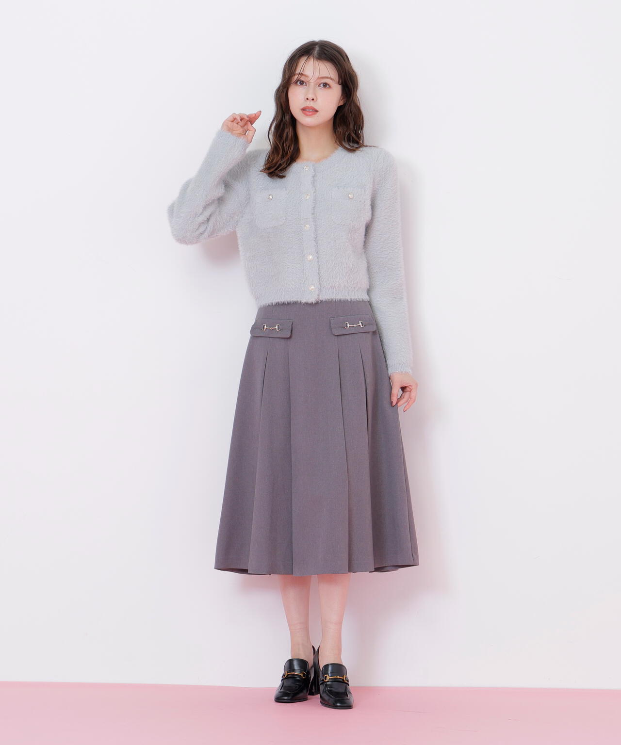 ウーリッシュフラノタックフレアスカート | JILL by JILL STUART（ジル