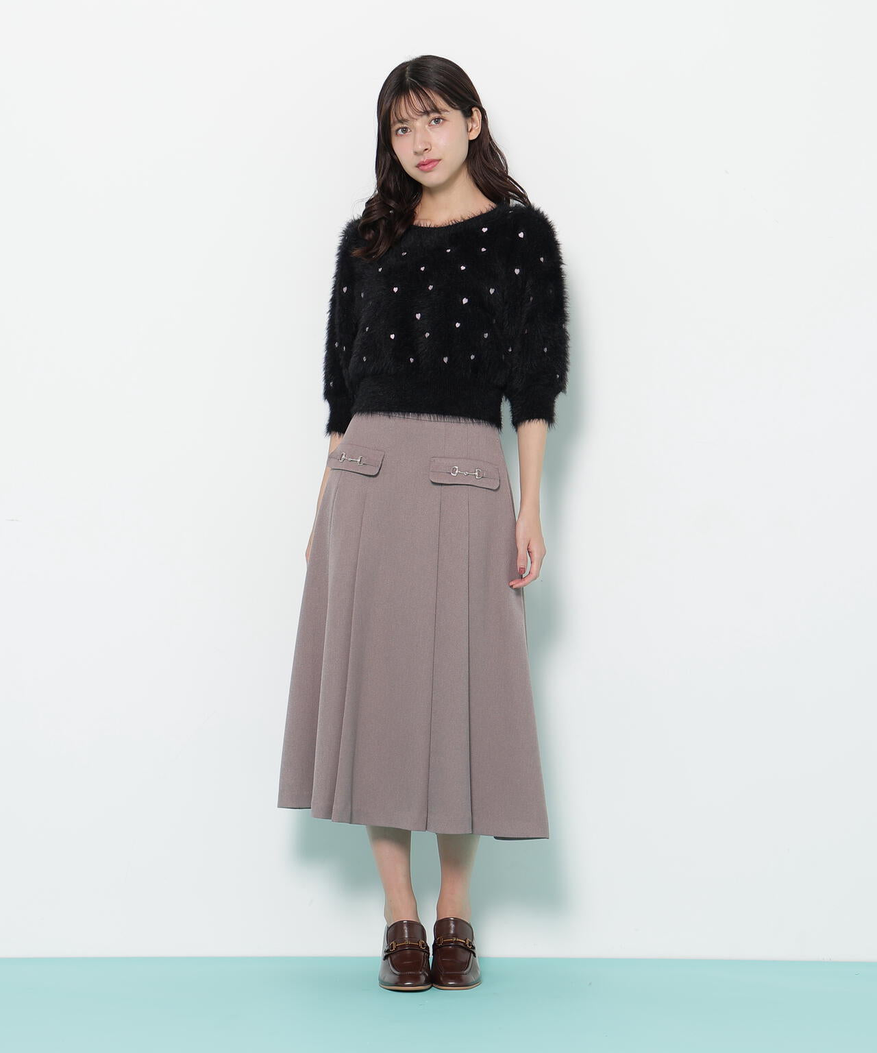 ウーリッシュフラノタックフレアスカート | JILL by JILL STUART（ジル