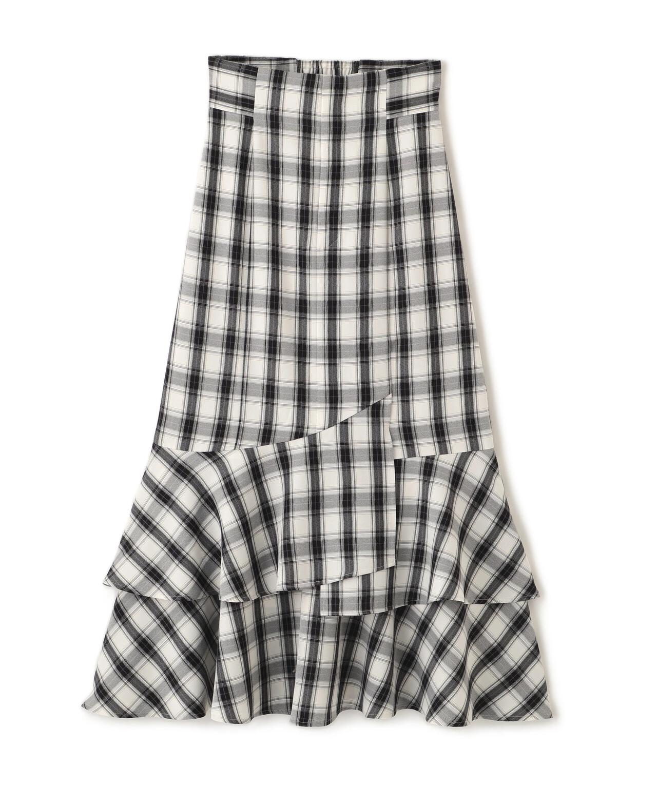 ハンドメイド ！ジプシースカート セット シルバーと紺 アニマル調ドット柄ジャージースカート/洗える(ミモレ丈スカート