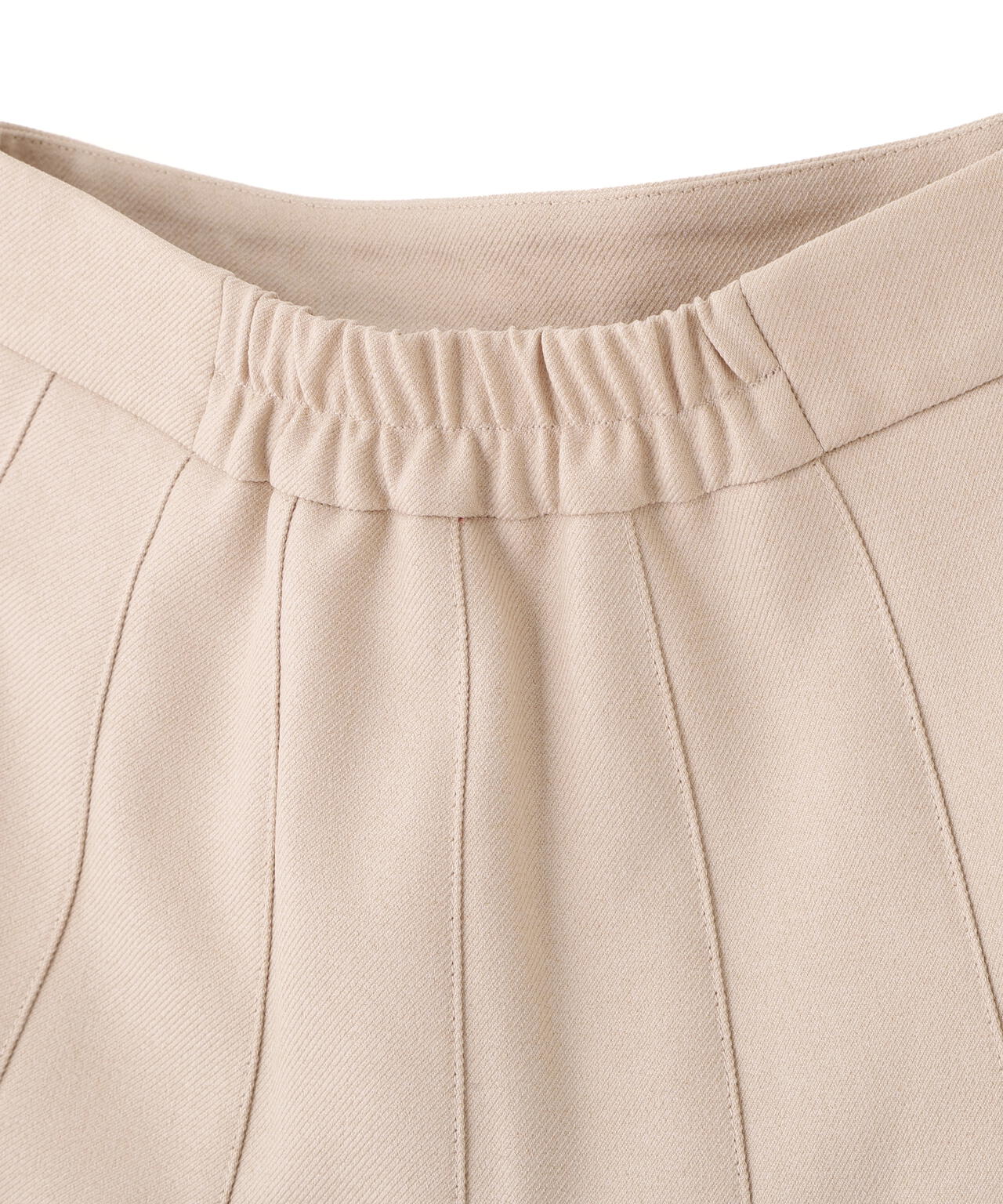 サイドベルトプリーツミニスカート