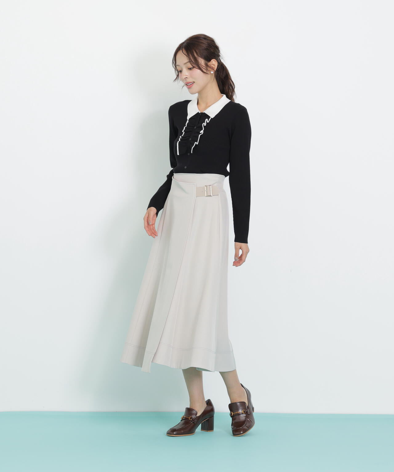 ラップフレアステッチスカート | JILL by JILL STUART（ジル バイ ジル