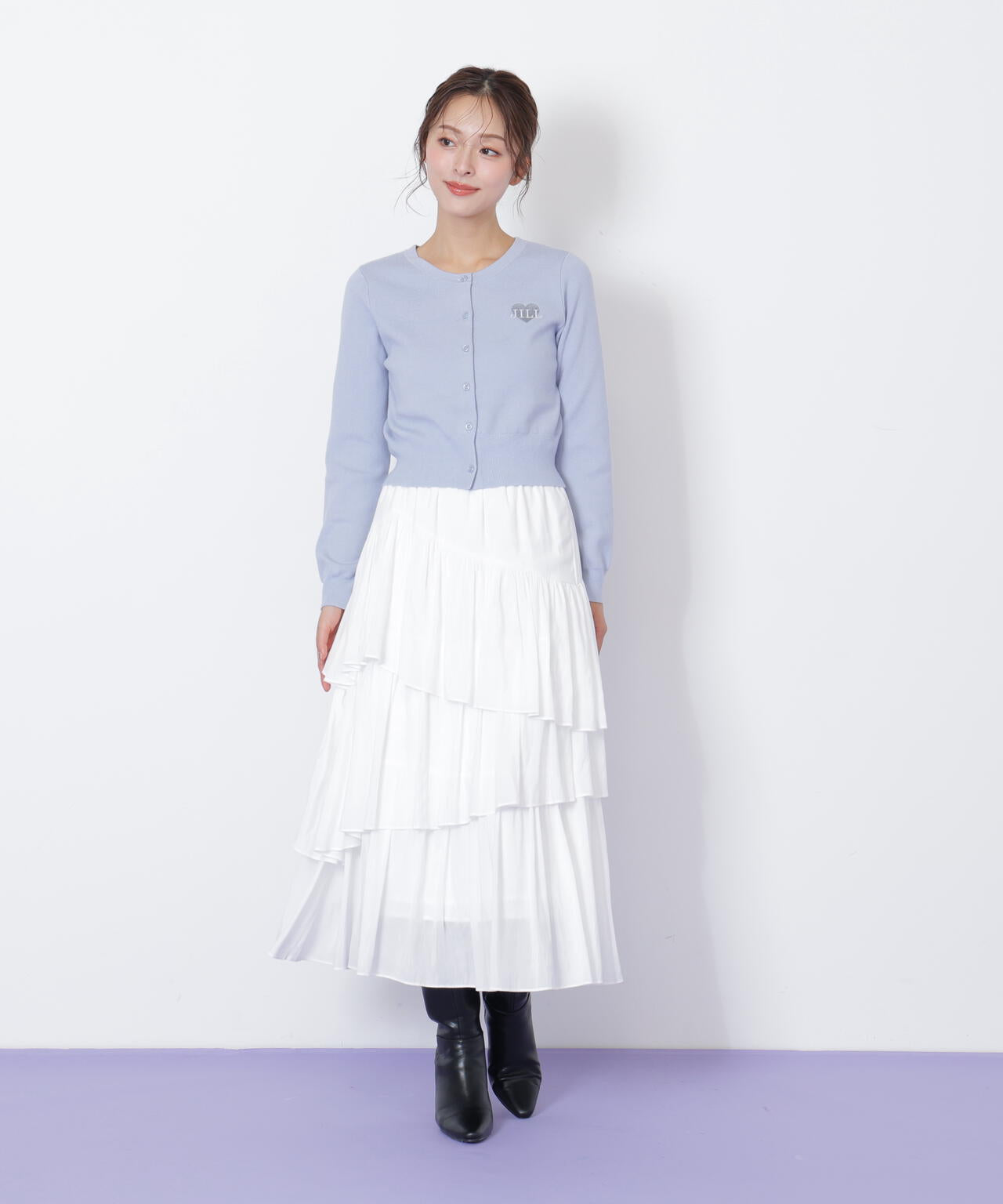 ランダムティアードスカート | JILL by JILL STUART（ジル バイ ジル