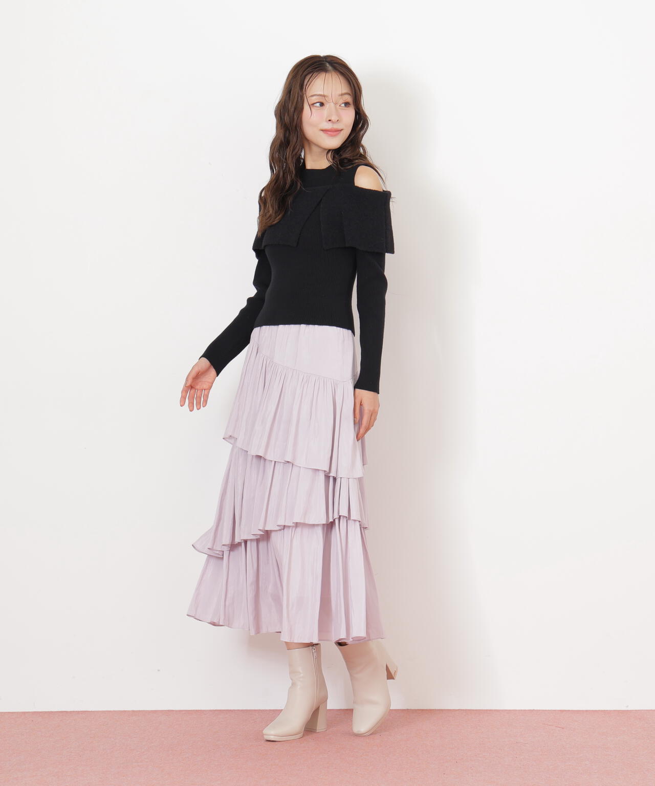 ランダムティアードスカート | JILL by JILL STUART（ジル バイ ジル