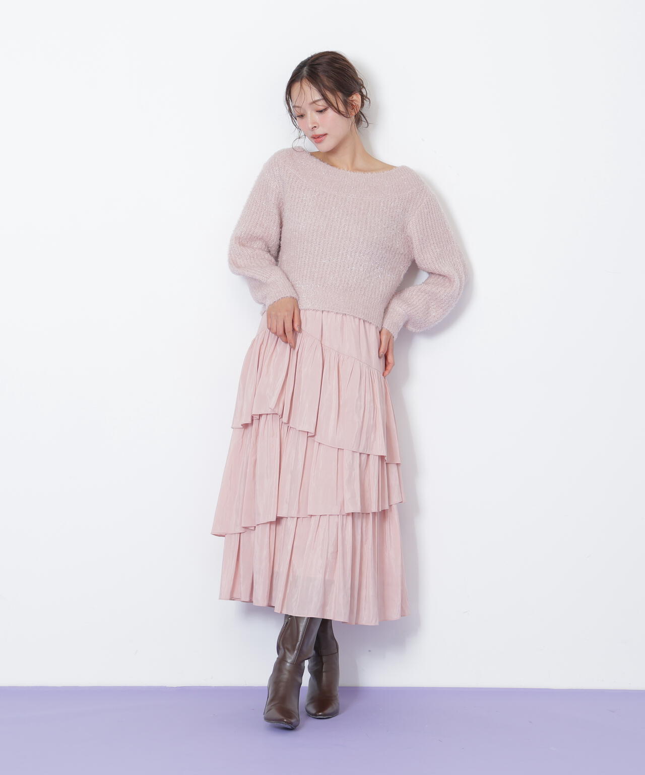 ランダムティアードスカート | JILL by JILL STUART（ジル バイ ジル