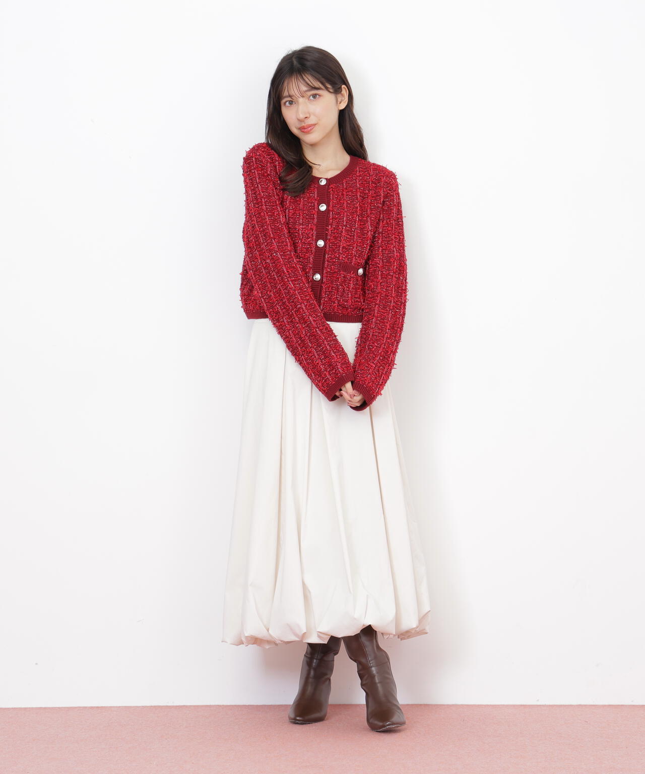 ロングバルーンスカート