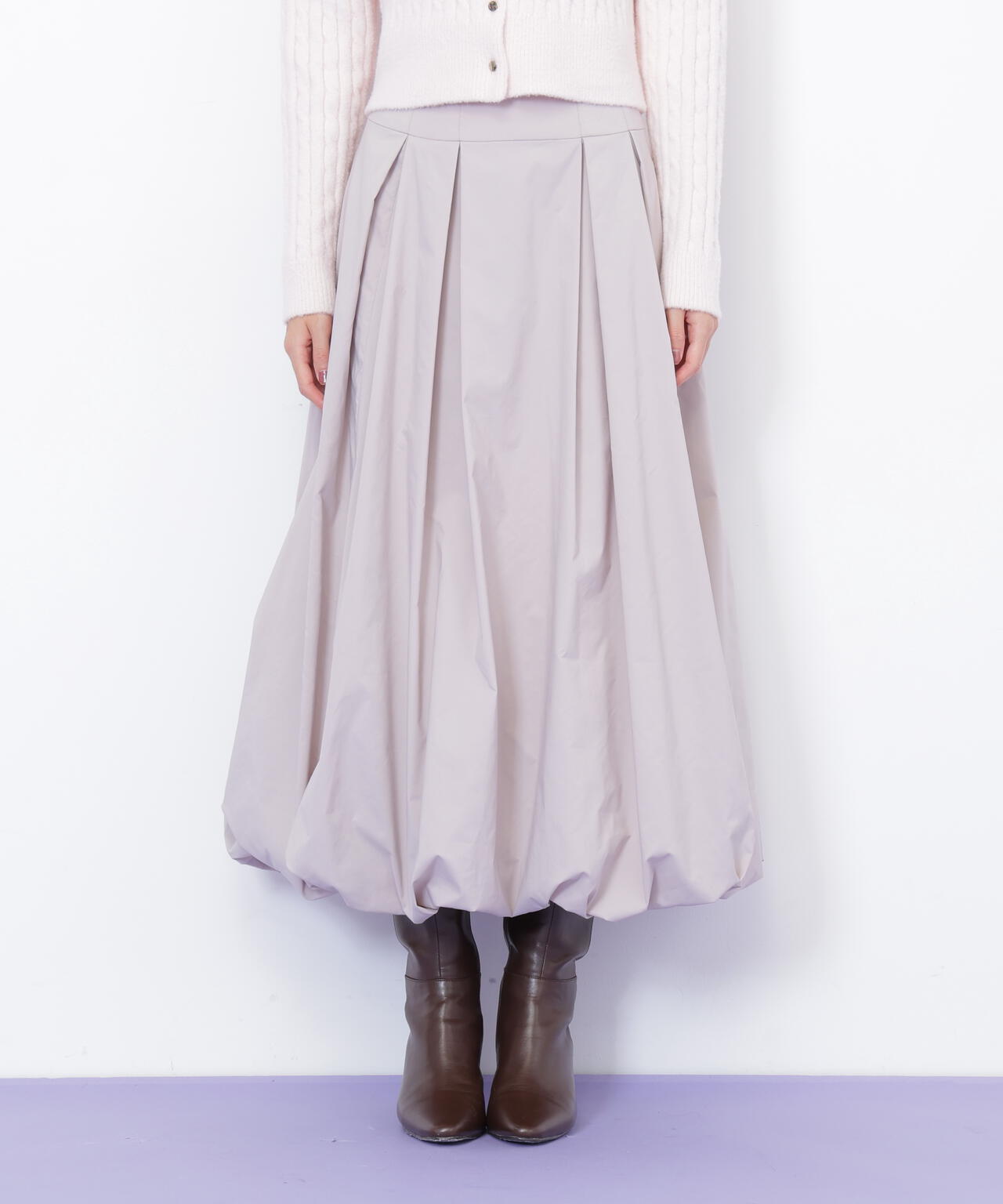 ロングバルーンスカート