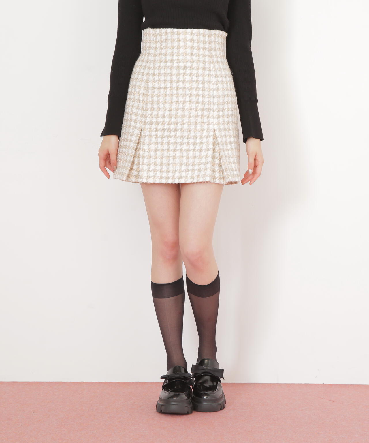 千鳥ツイードタイトミニスカート | JILL by JILL STUART（ジル バイ