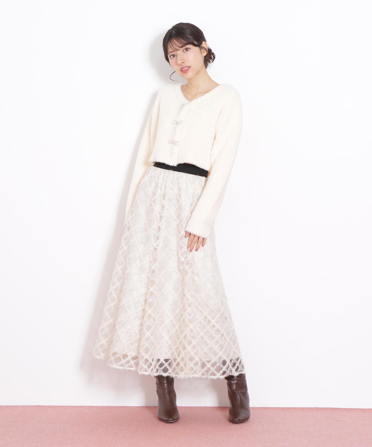 エンブロイダリーシアーチェック | JILL by JILL STUART（ジル バイ