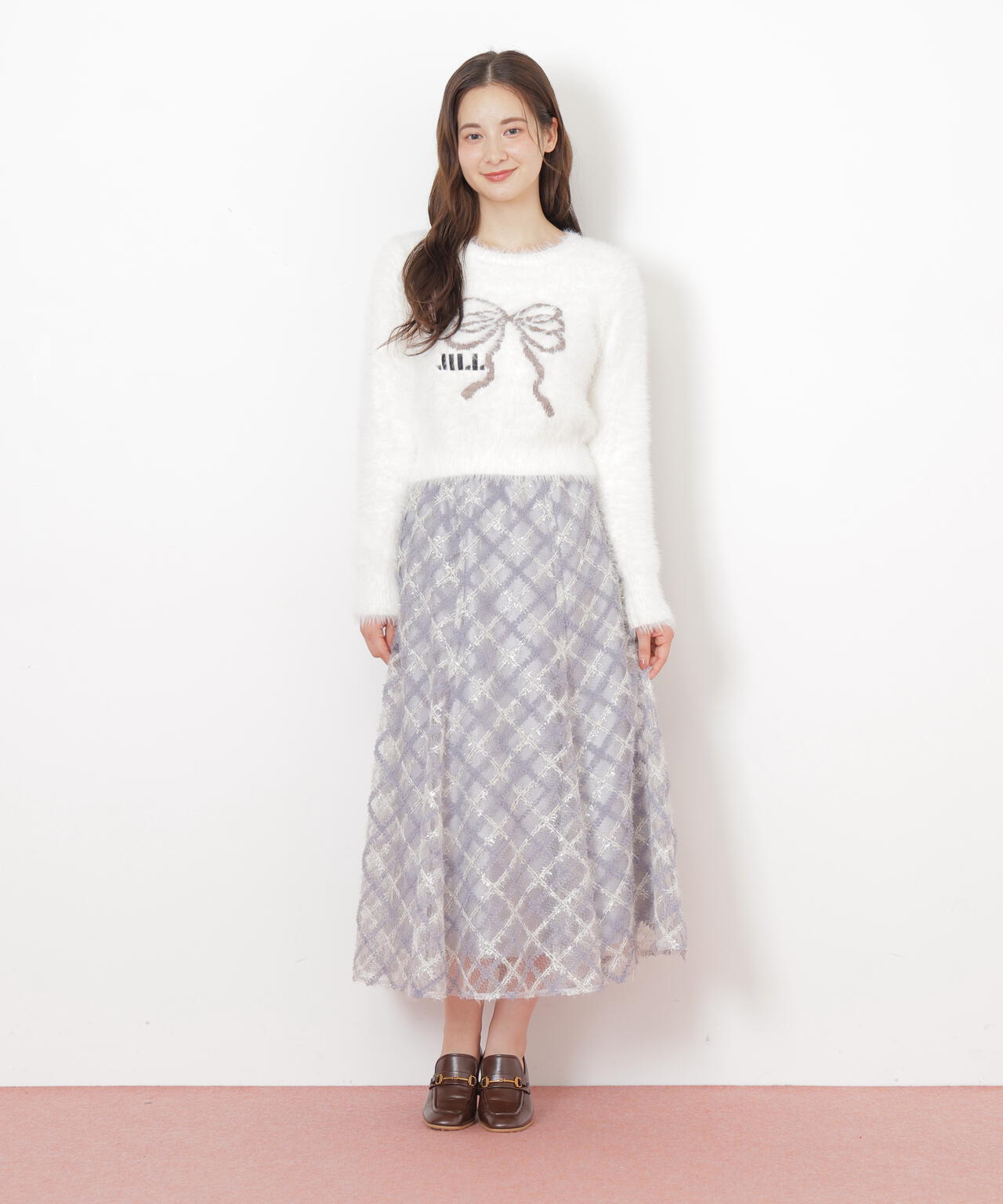エンブロイダリーシアーチェック | JILL by JILL STUART（ジル バイ