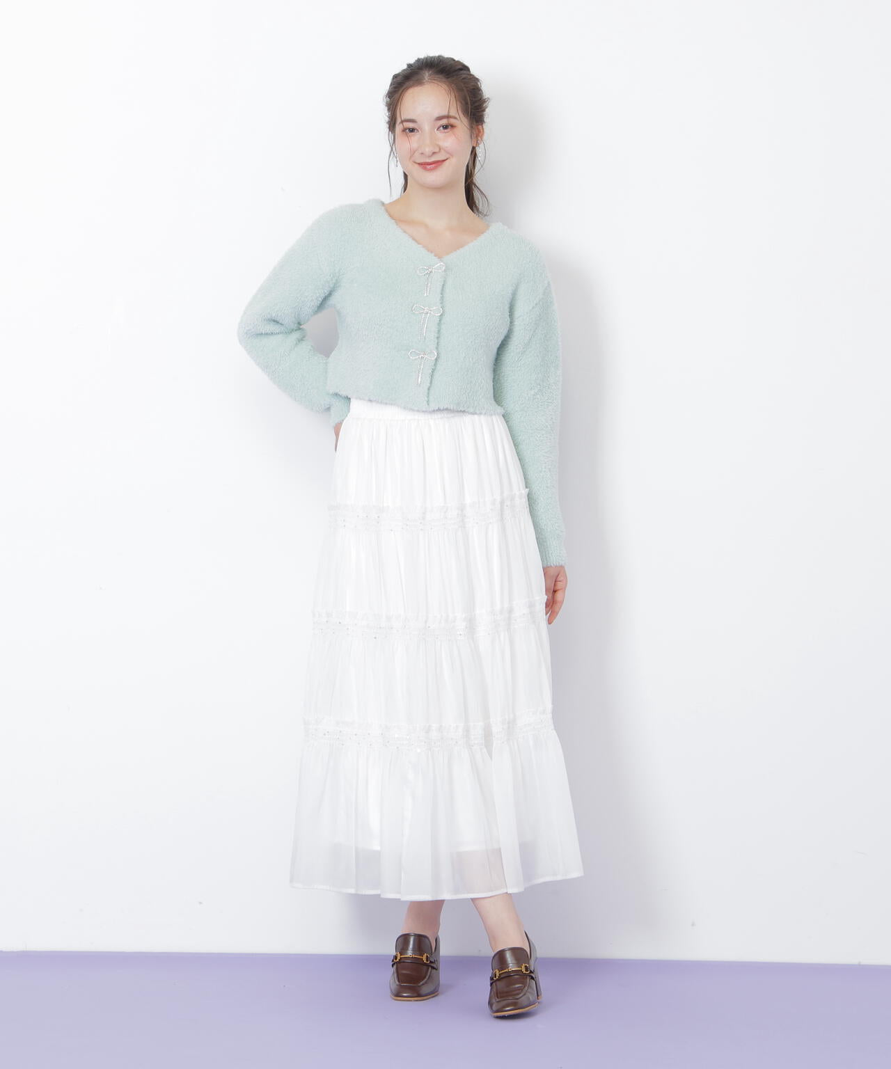 シャイニーティアードスカート | JILL by JILL STUART（ジル バイ ジル