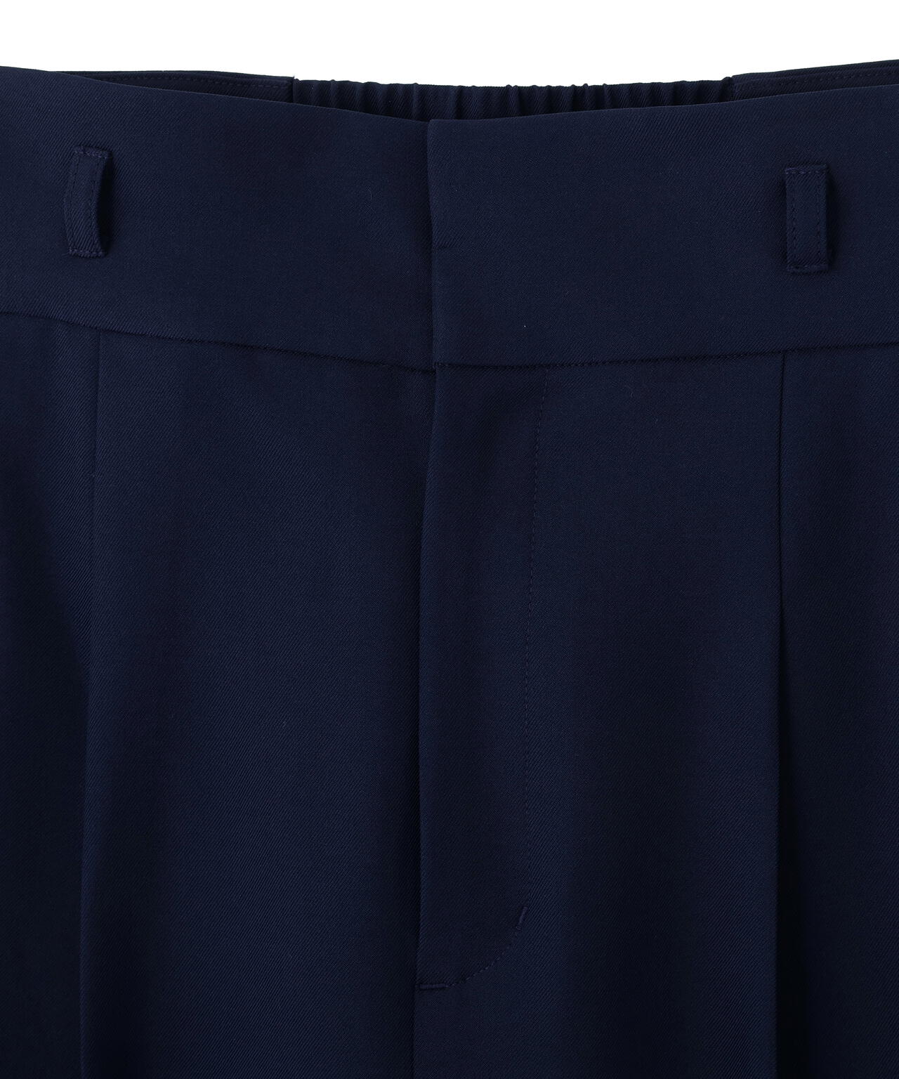 ＜セットアップ対応＞ベーシックツイルビットベルトパンツ