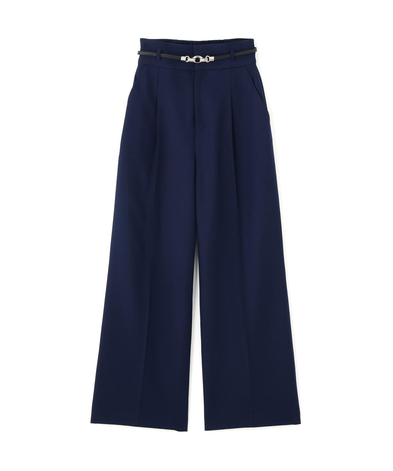 ＜セットアップ対応＞ベーシックツイルビットベルトパンツ