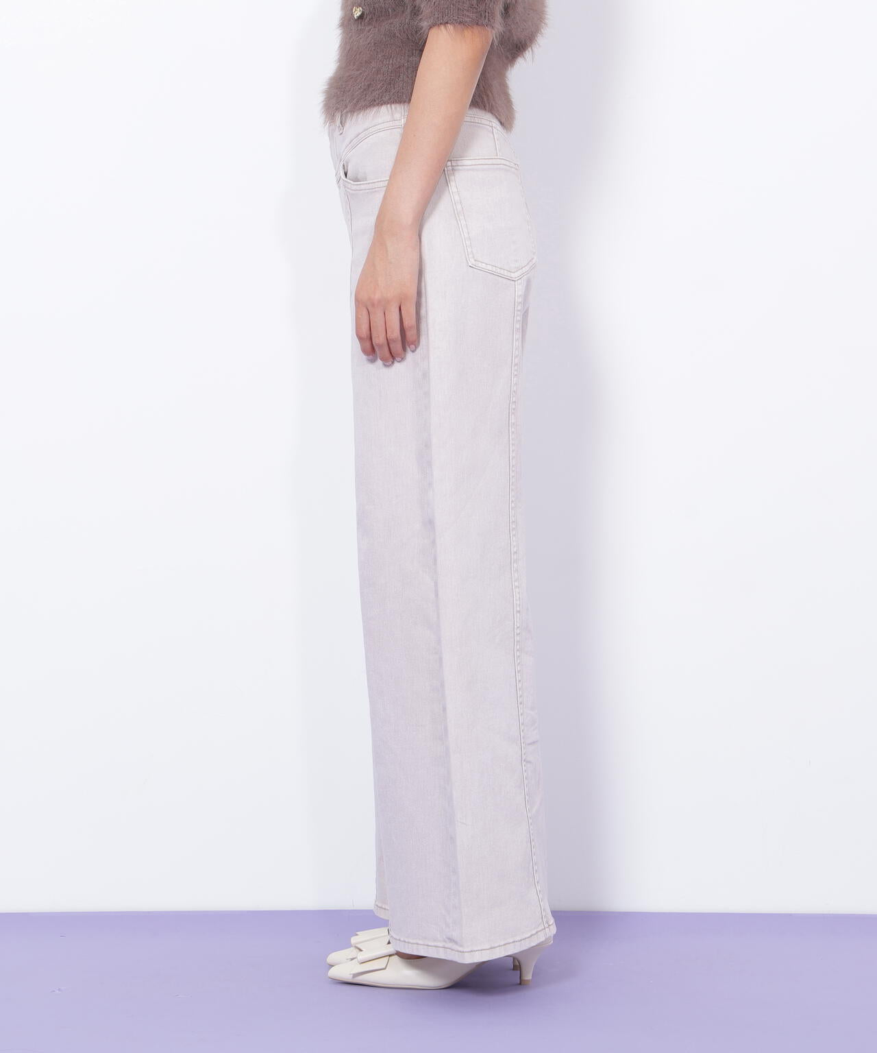 切替えデザインデニムパンツ | JILL by JILL STUART（ジル バイ ジル