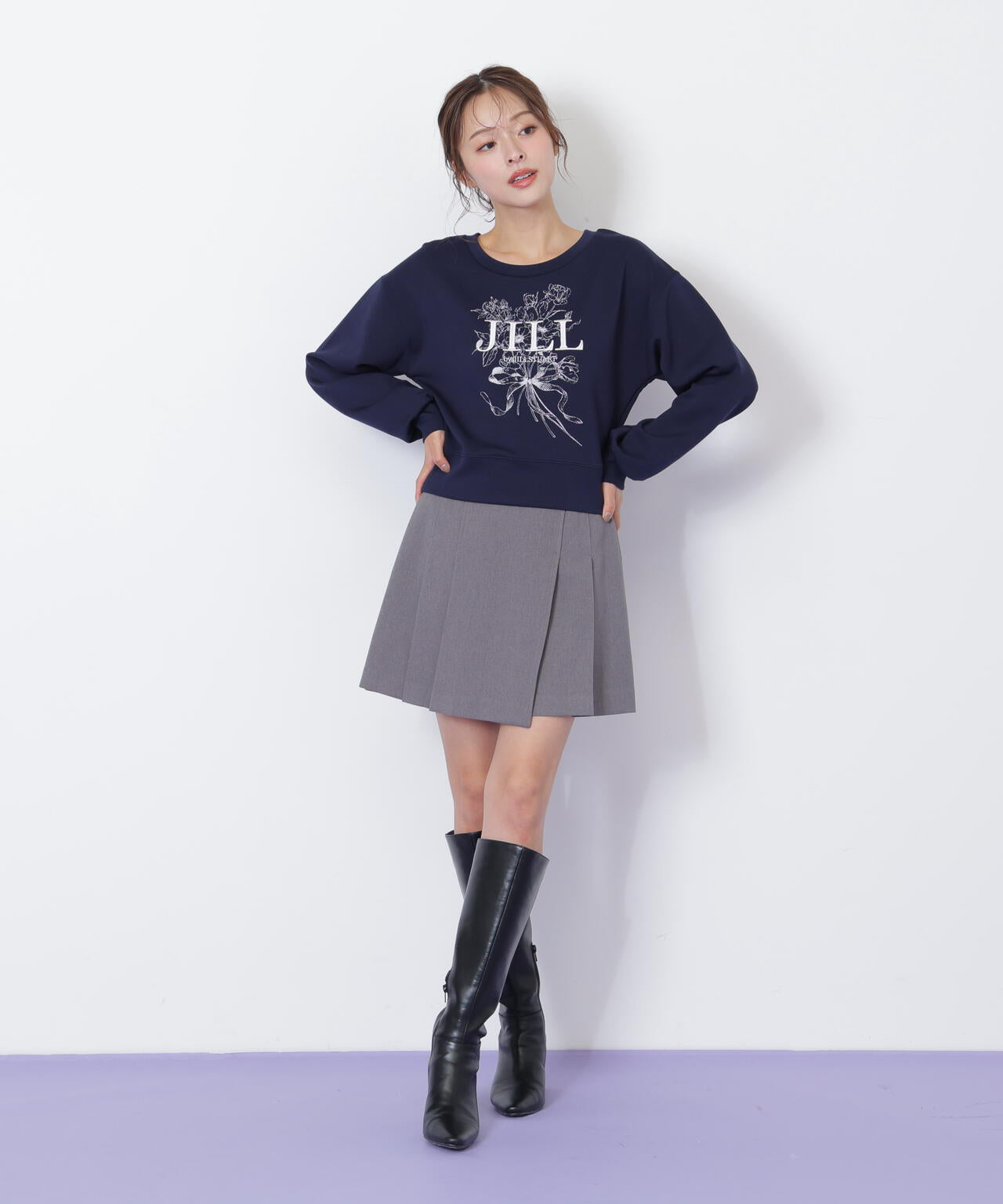 ウーリッシュフラノラップ風スカパン | JILL by JILL STUART（ジル