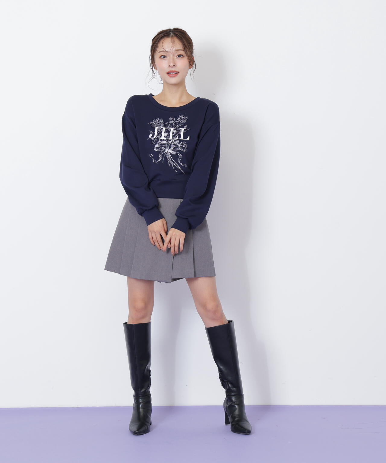 ウーリッシュフラノラップ風スカパン | JILL by JILL STUART（ジル