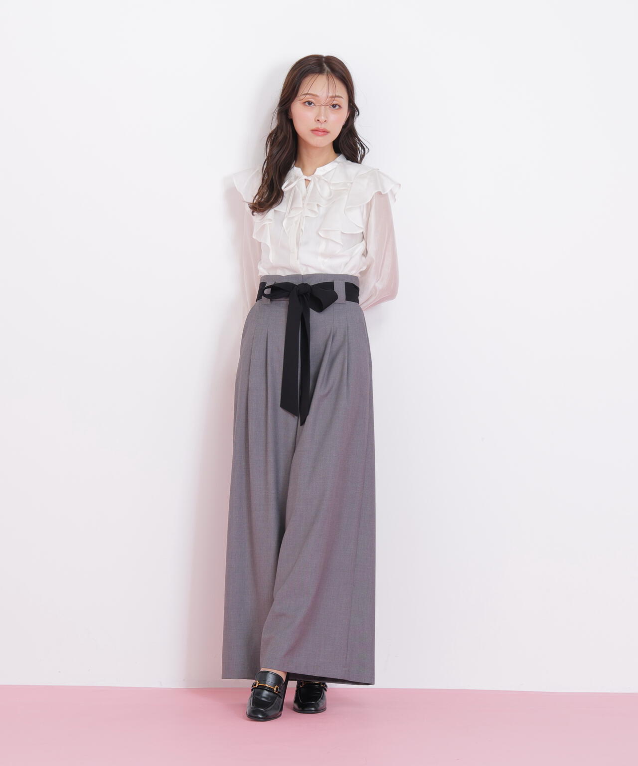 ビッグリボンワイドパンツ | JILL by JILL STUART（ジル バイ ジル