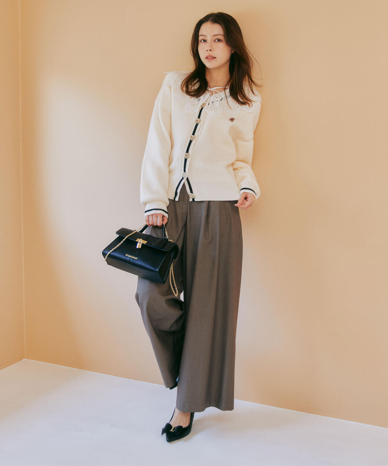 ビッグリボンワイドパンツ | JILL by JILL STUART（ジル バイ ジル